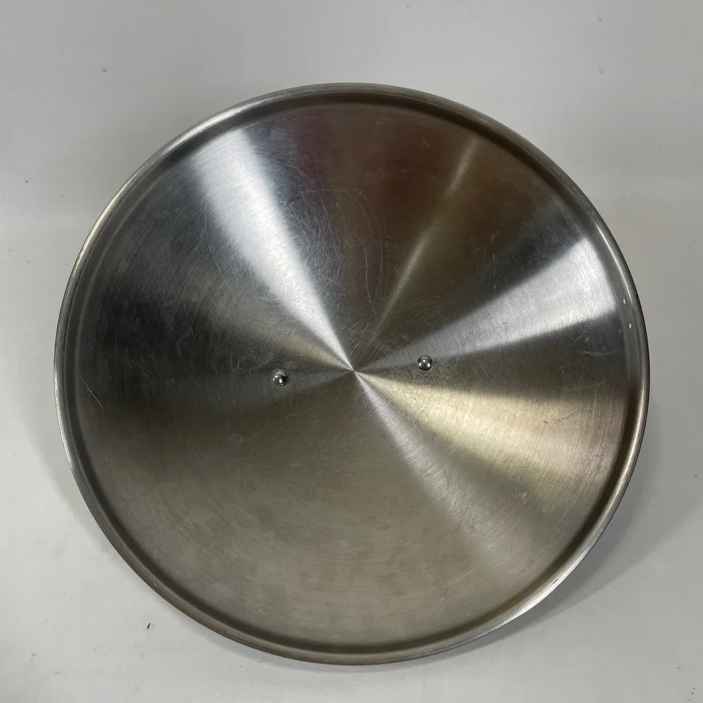 Belgique Classique 12.5 Inch Stainless Steel Everyday Pan Skillet Dome Lid 10549